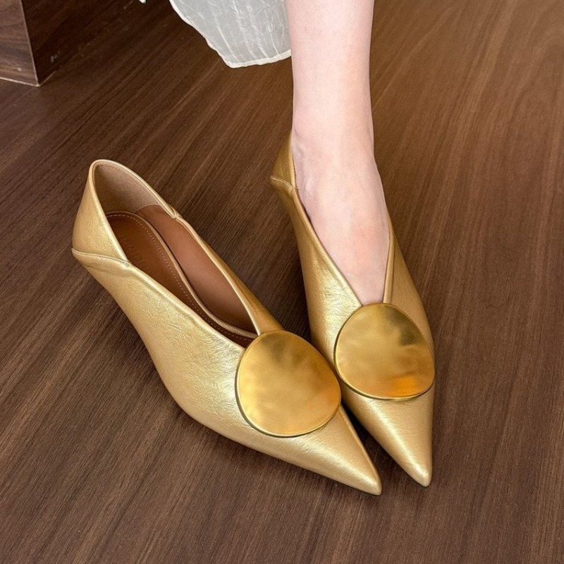 Women Shoes Casual - 2025 Spring Summer Pointed Toe Footwear