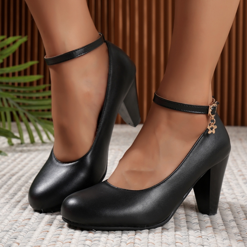 Women'S Shoes Big Feet - Elegant Black Pink White High Heel