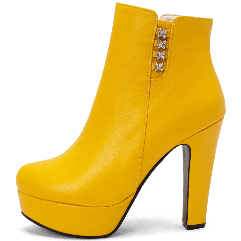Women'S Shoes Big Feet - Big Size 50 Luxury Short Boot
