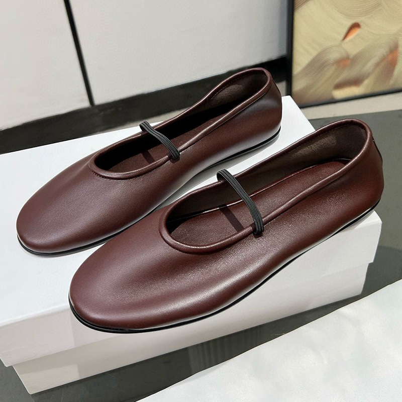 Ballet Flat Women - Round Toe Elastic Band Mary Jane