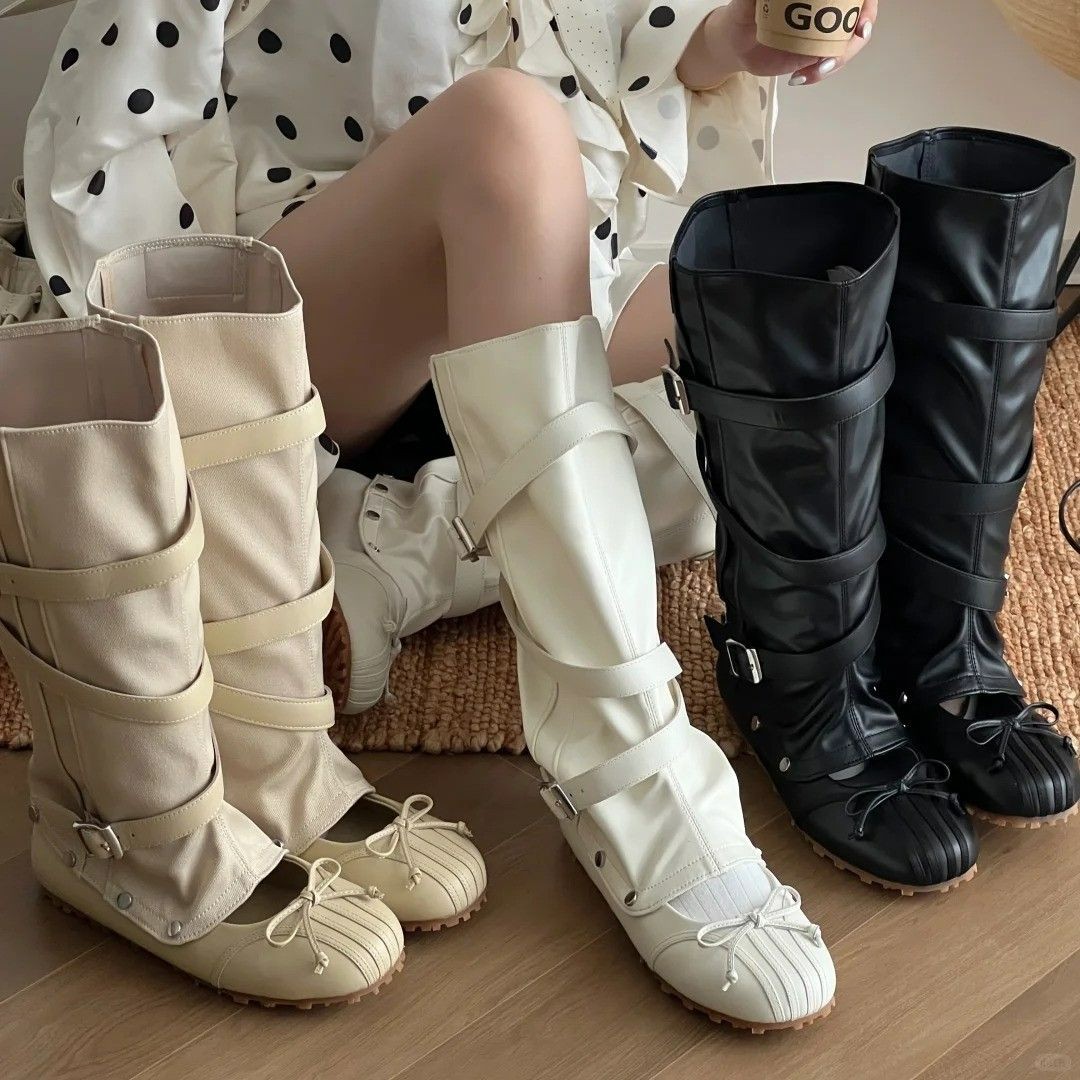 Ballet Flat Women - New Detachable Twoway Ballet Boots for