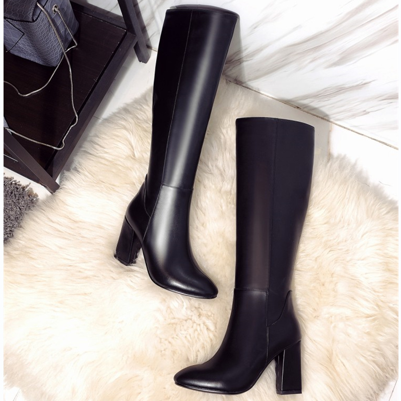 Fashion Red Winter Women's Kne - огляд і ціна Zip Up Boots Short
