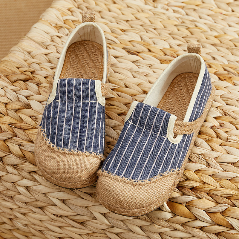 Careaymade-Women Striped Linen - огляд і ціна Women'S Shoes Vegan