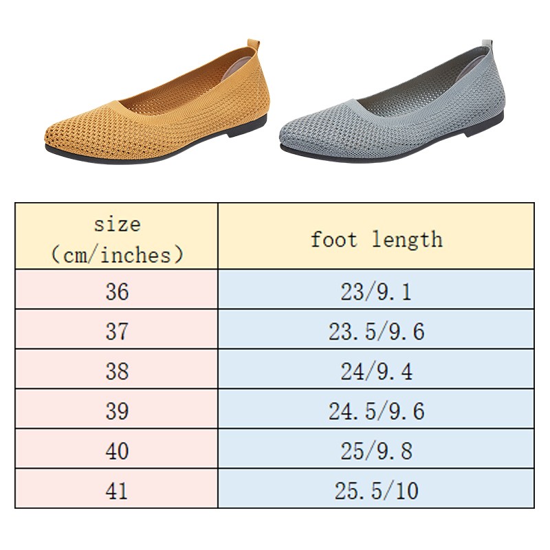 Women Flat Shoes Knitted Loafe - огляд і ціна Ballet Flat Women