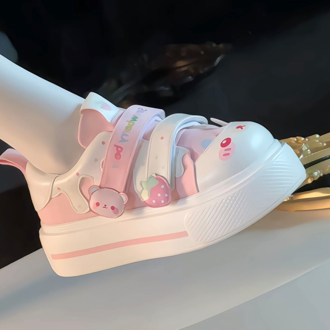 2026 Autumn New Cute Strawberr - огляд і ціна Women'S Shoes Big Feet