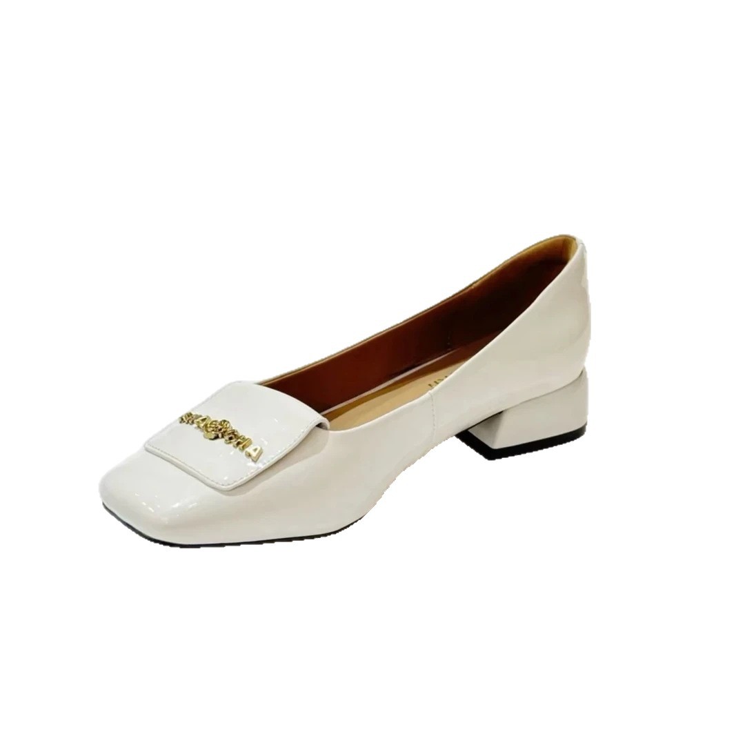 Women's Retro Square Toe Block - огляд і ціна Wide Fit Heels