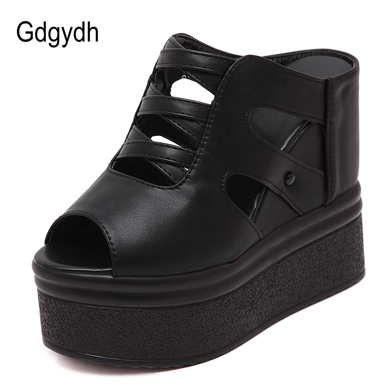 Gdgydh Open Toe Platform Mules - огляд і ціна Women'S Shoes Vegan
