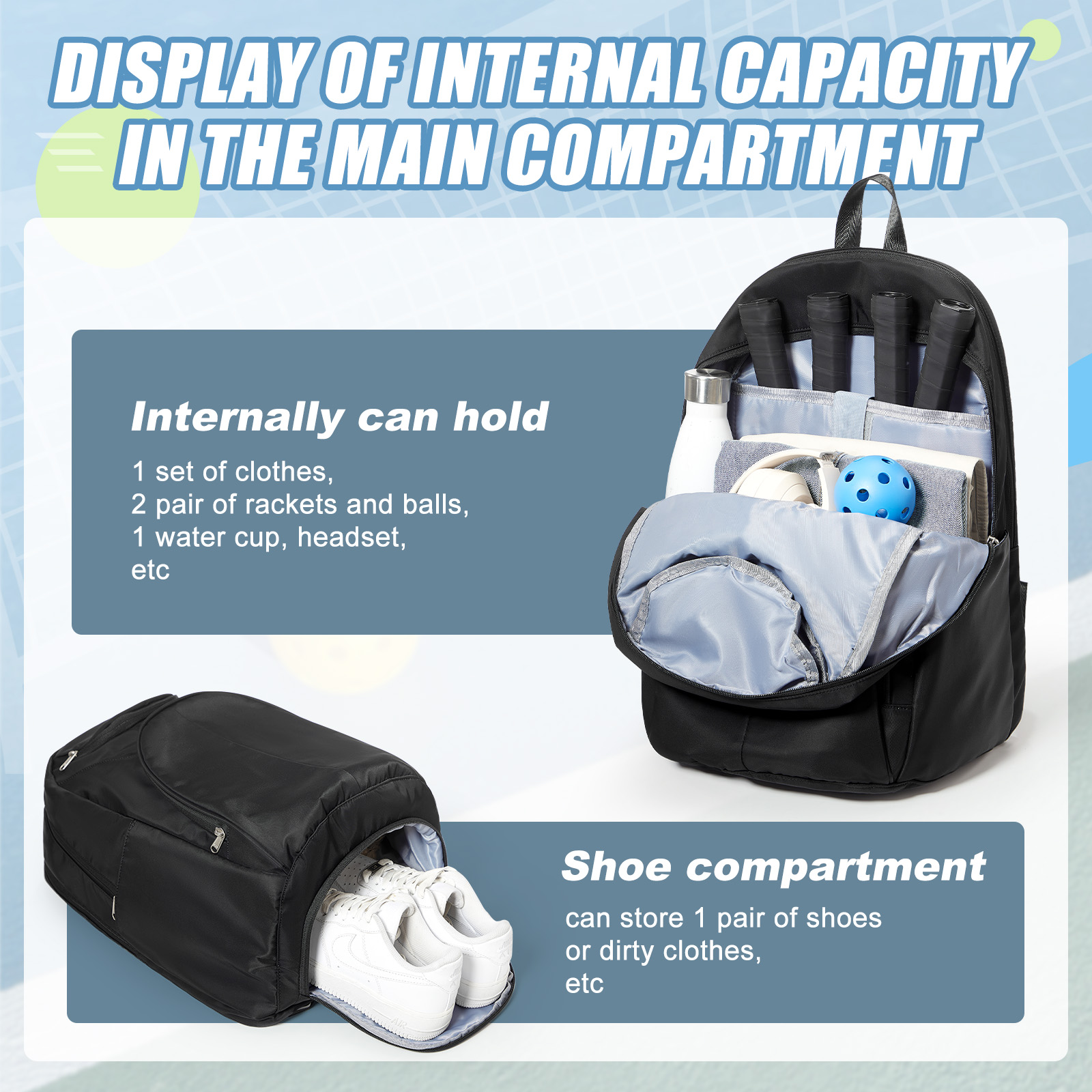 Tennis Bag Tennis Backpack 2 R - огляд і ціна Women Shoes Casual