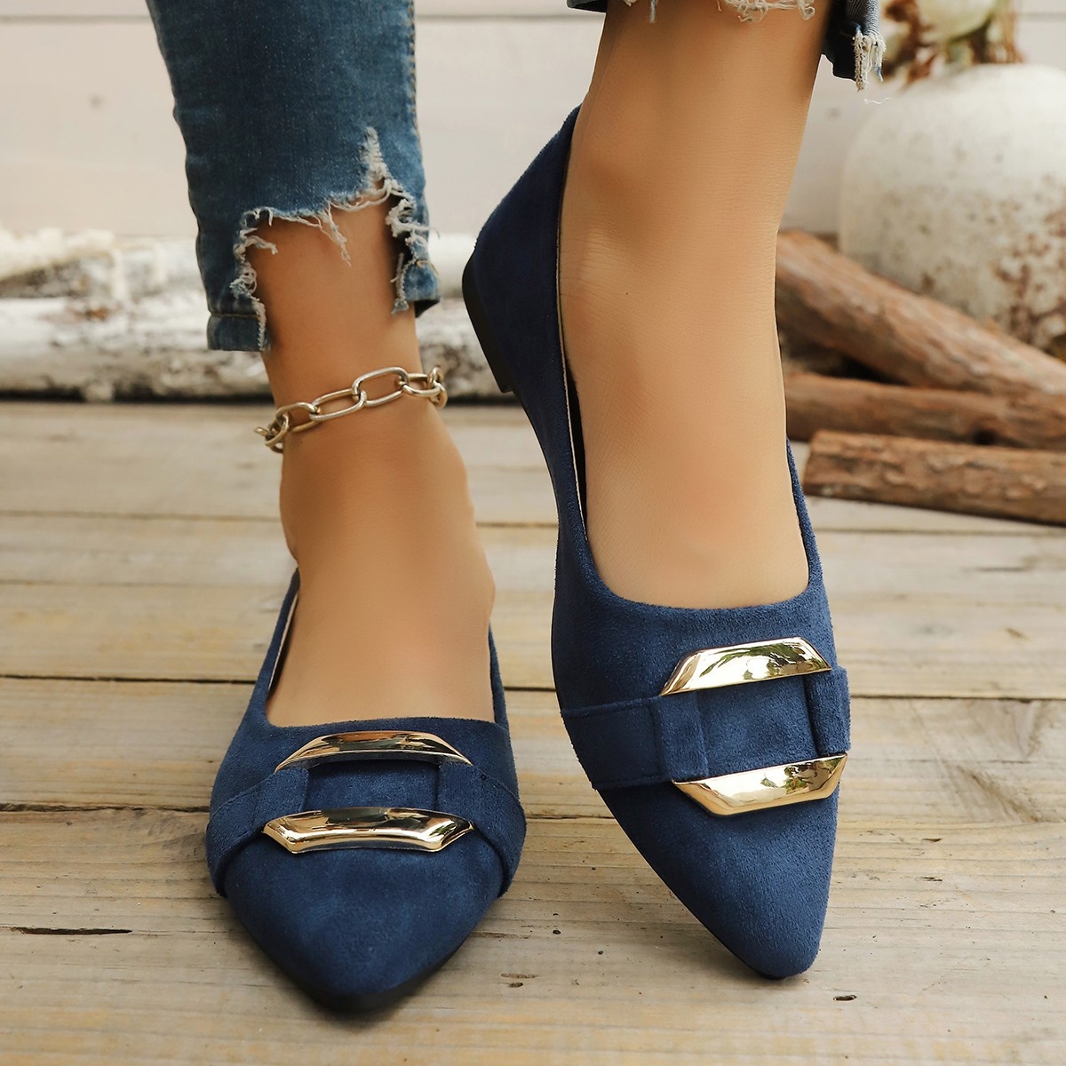 Spring and Autumn Elegant Poin - огляд і ціна Women Shoes Casual