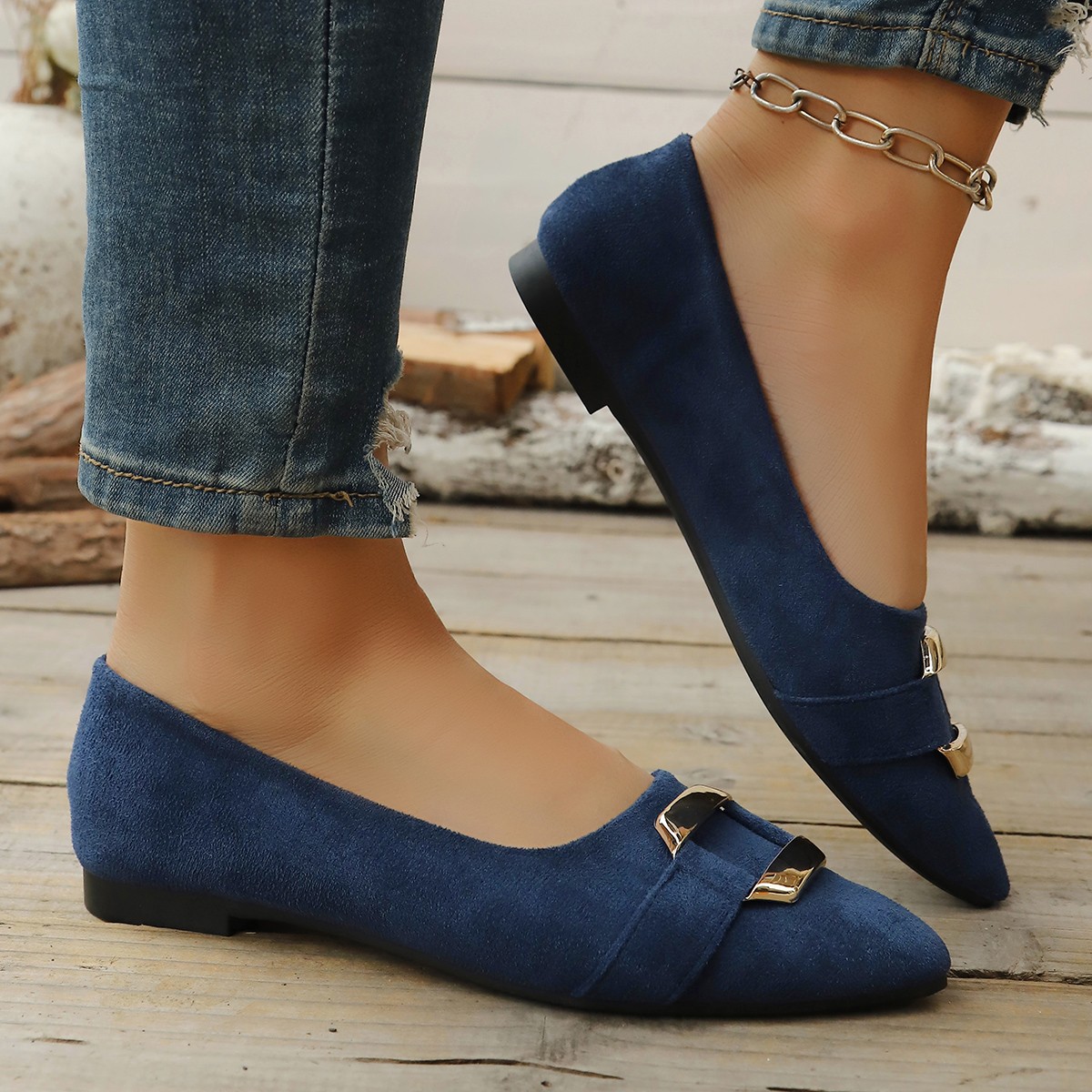 Spring and Autumn Elegant Poin - огляд і ціна Women Shoes Casual