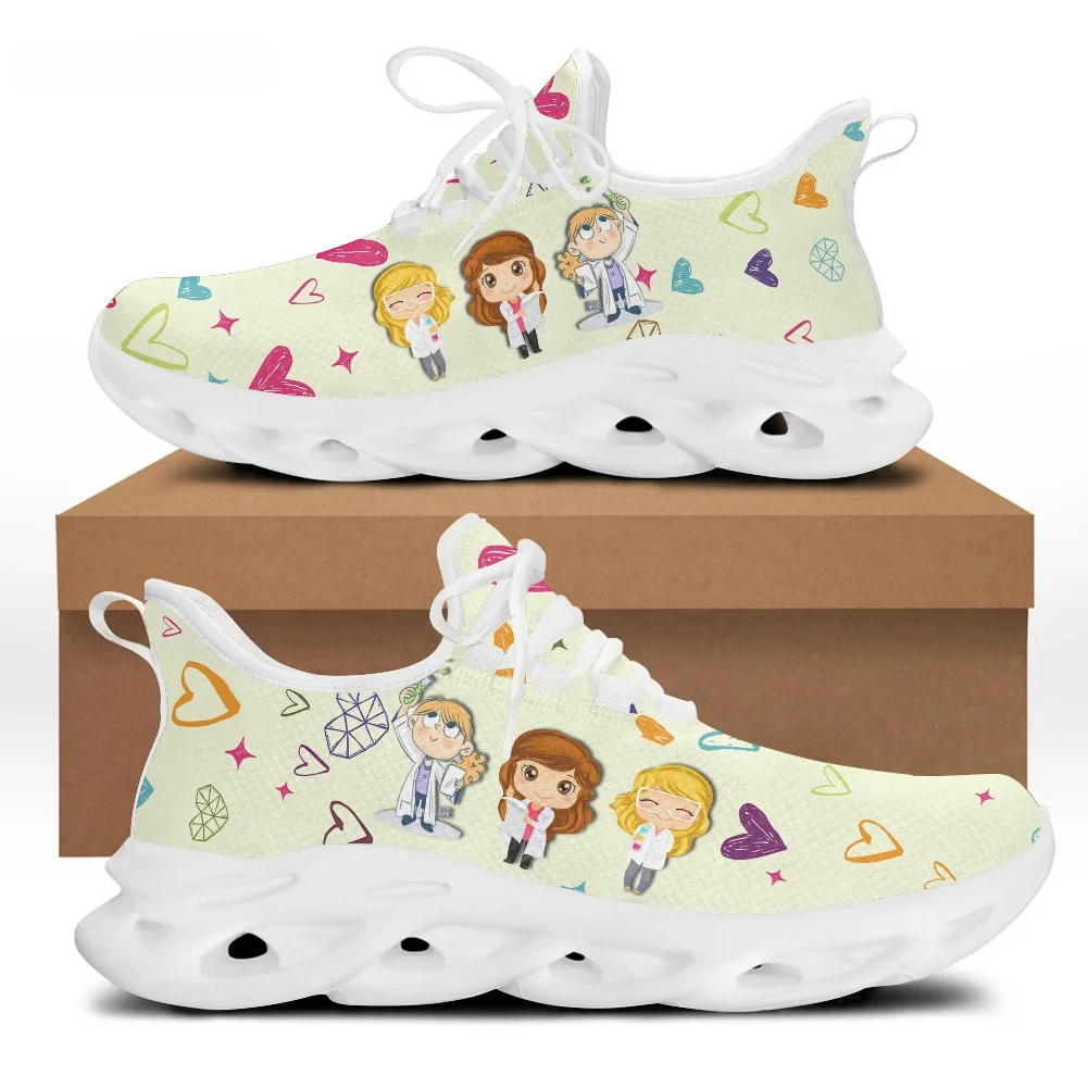 Cute Cartoon Doctor Nurse Shoe - огляд і ціна Mesh Sneaker Women