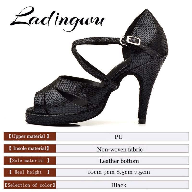 Ladingwu Dance Shoes Salsa Wom - огляд і ціна Women'S Shoes Z
