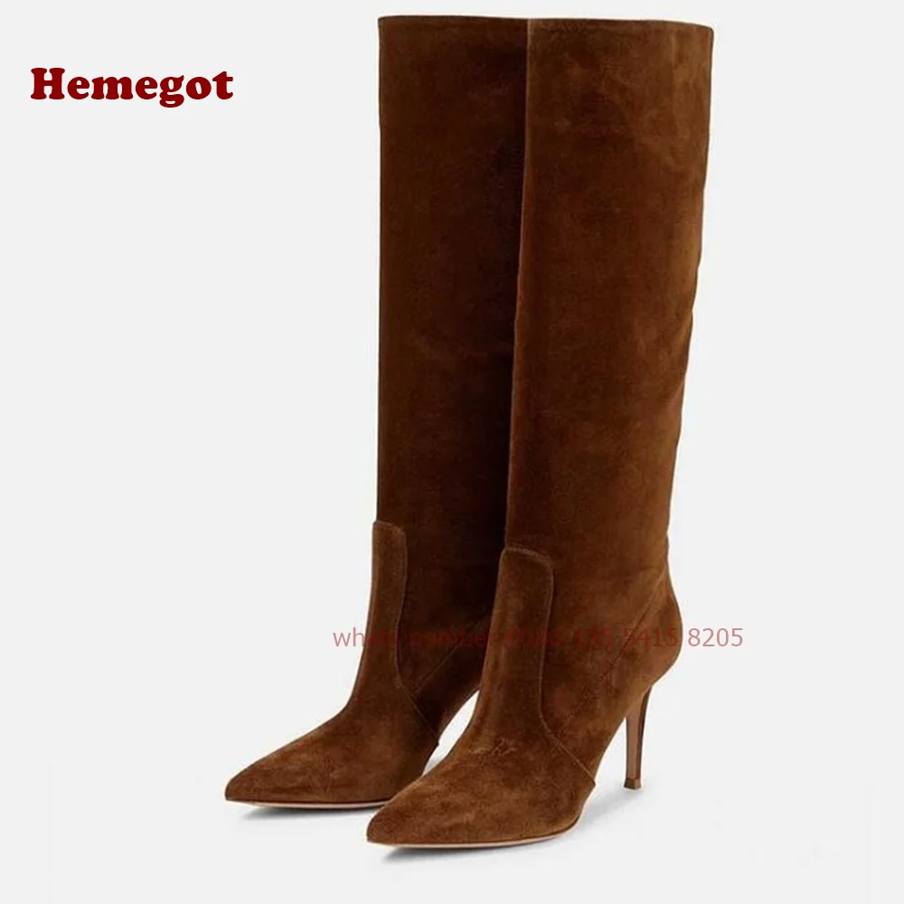 Brown Pointy Toe Slip On Women - огляд і ціна Women'S Shoes Vegan