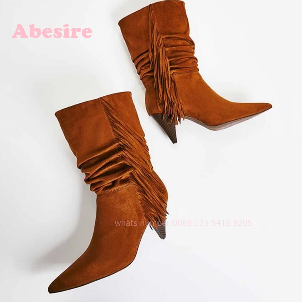 White Cone Heel Fringe Shoes V - огляд і ціна Women'S Shoes Vegan