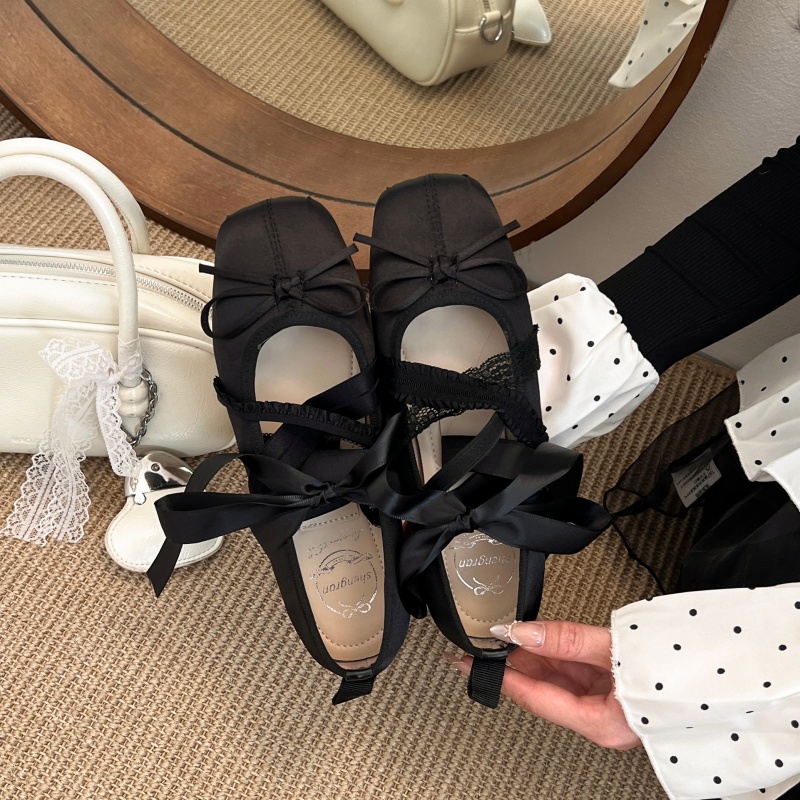 New Spring Comfortable Lace-up - огляд і ціна Ballet Flat Women