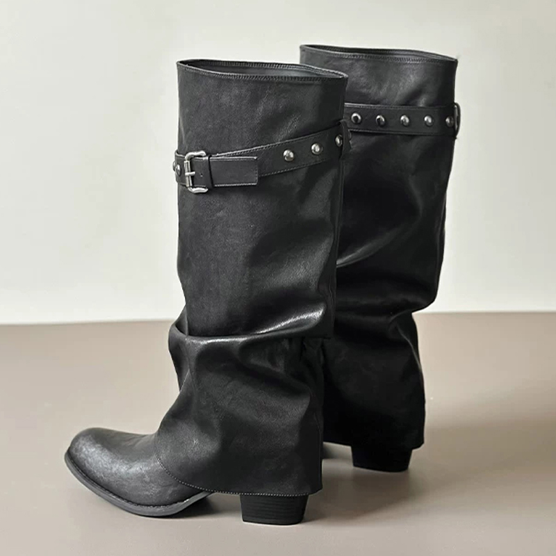 ZAROY Wide-Calf Knee-High Boot - огляд і ціна Wide Fit Heels