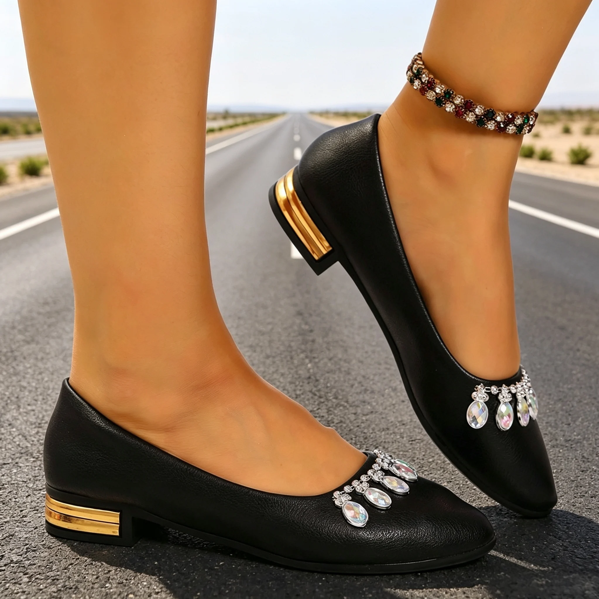 Women Flats Pointed Toe Ballet - огляд і ціна Ballet Flat Women