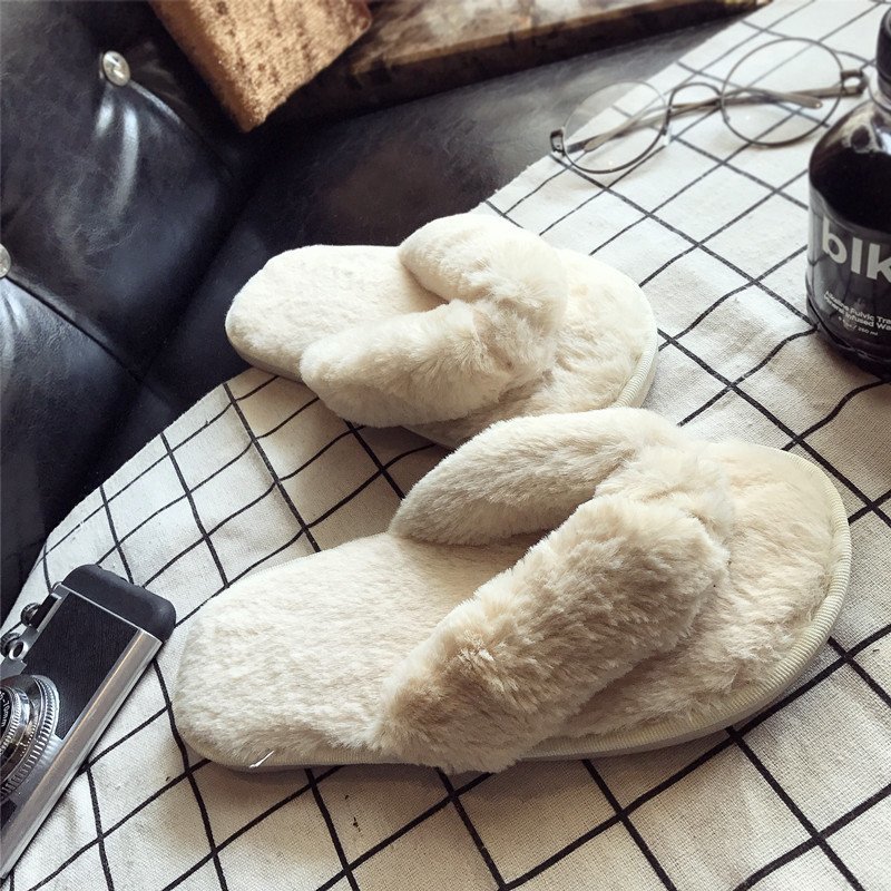 Cross Warm Fluffy Furry Slippe - огляд і ціна Women Shoes Winter