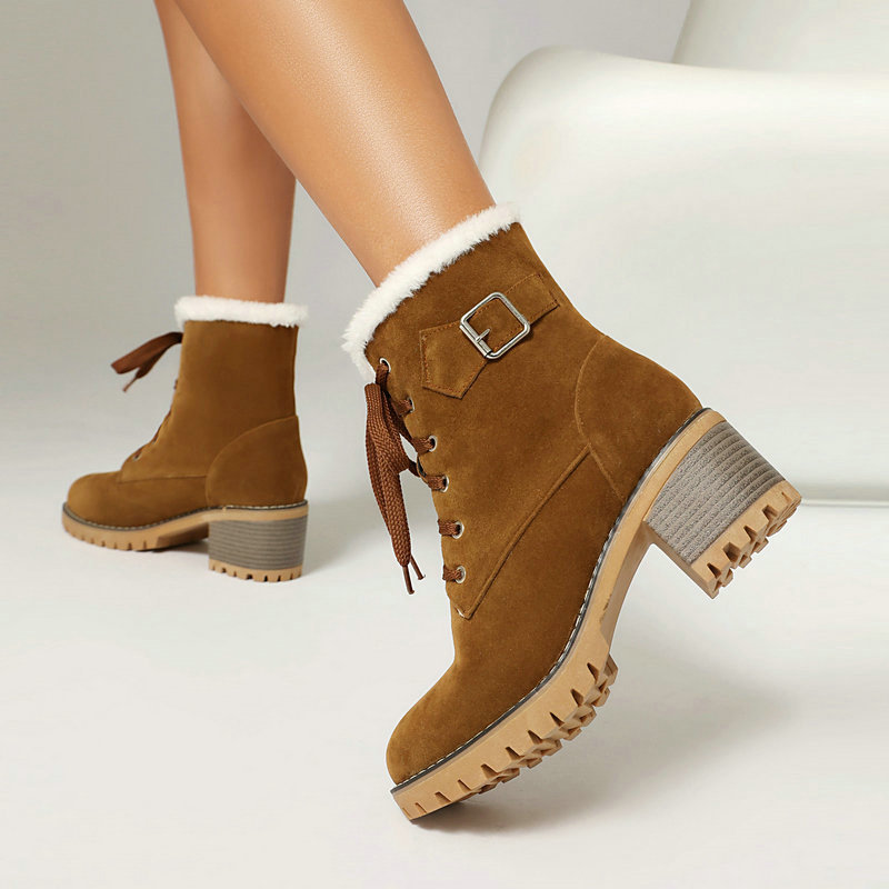 Women Winter Snow Boots Suede  - огляд і ціна Women'S Xti Shoes