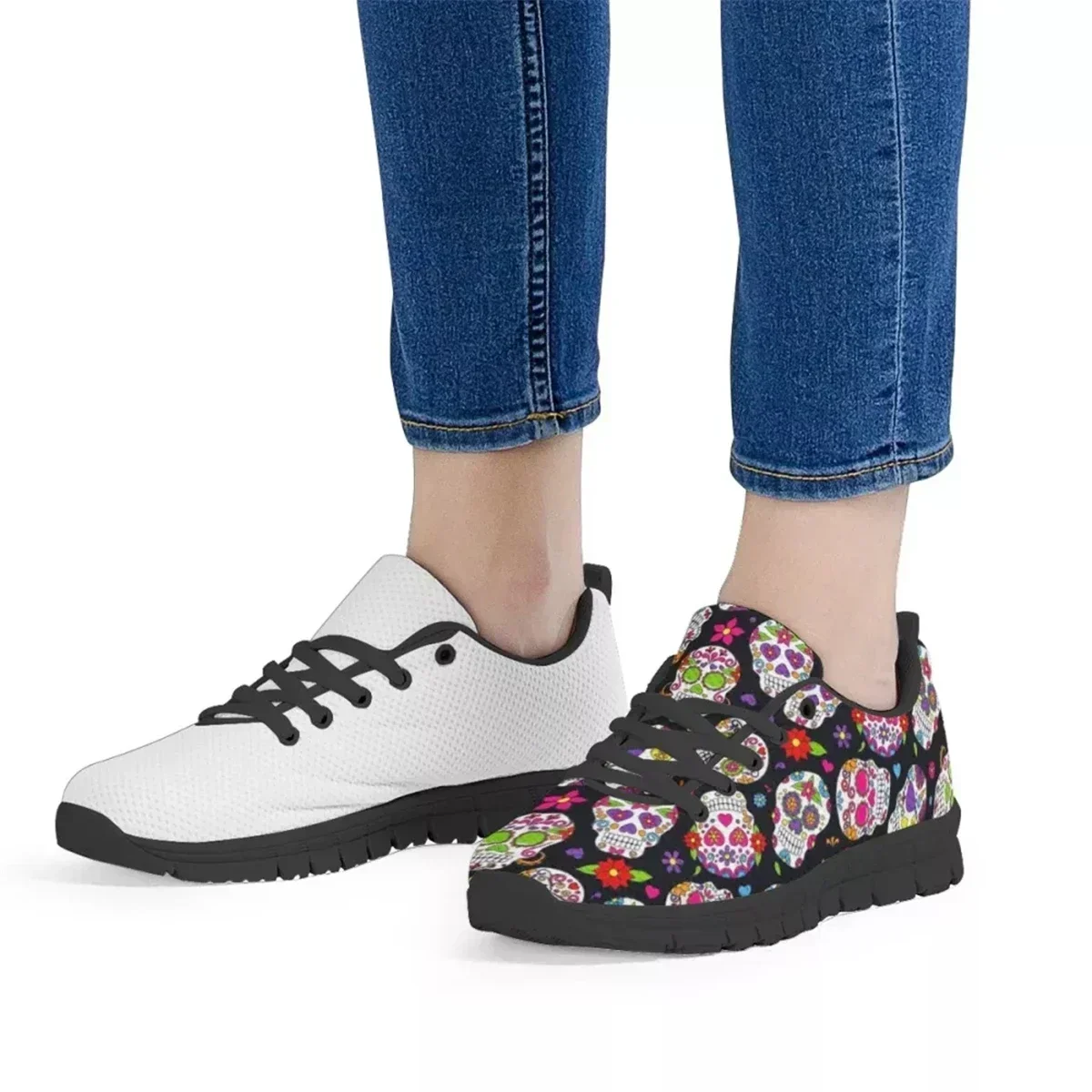 Custom Shoes Black Sole Flat S - огляд і ціна Women Shoes Logo
