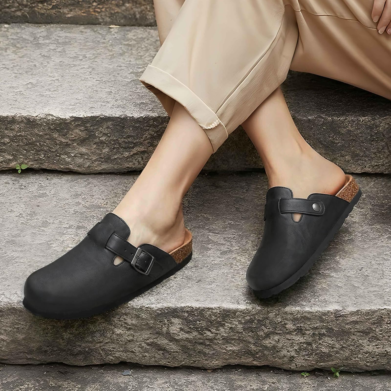 Litfun Cork Footbed Clogs Vega - огляд і ціна Women'S Shoes Vegan