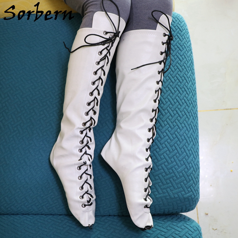 Sorbern White Ballet Heelless  - огляд і ціна Women'S Shoes Vegan