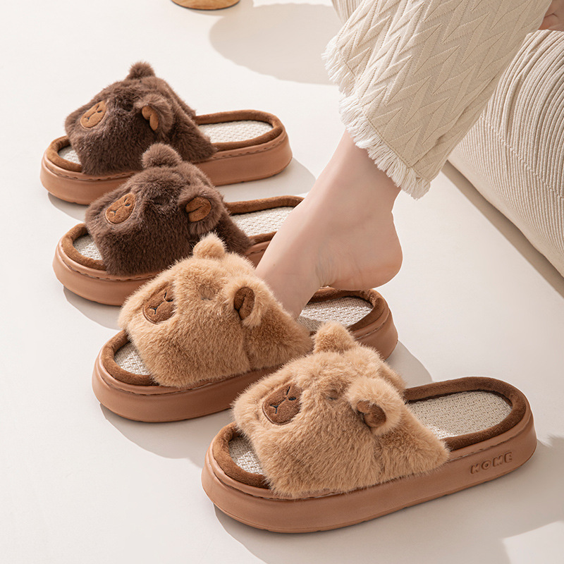 Hemp Cartoon Women's Slippers  - огляд і ціна Women'S Shoes Everyday