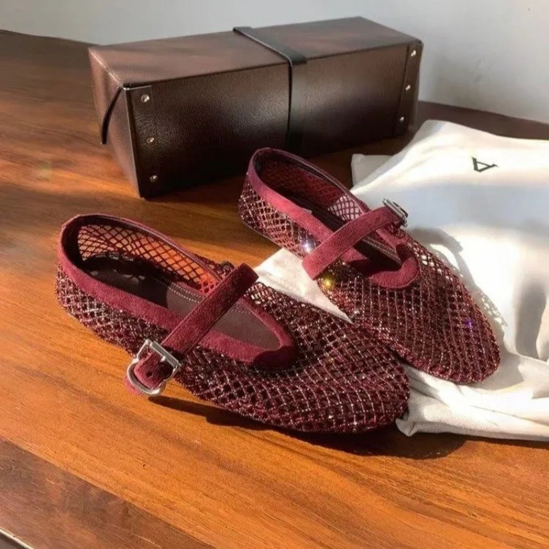 Hollow Rhinestone Baotou Sanda - огляд і ціна Women Shoes Casual
