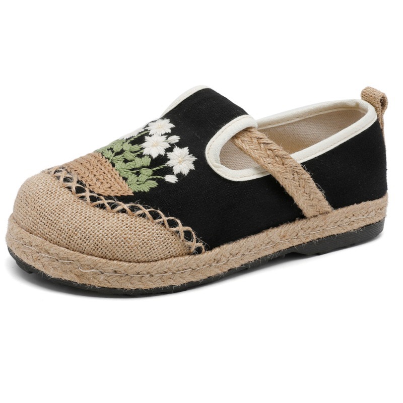 Veowalk Flowers Embroidered Wo - огляд і ціна Women'S Shoes Vegan