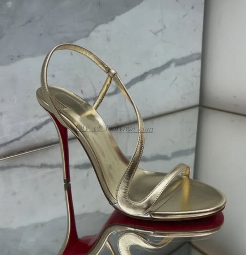 Metallic leather gold sexy san - огляд і ціна Gladiator Sandal Women