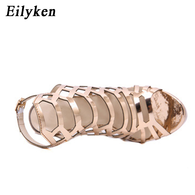 Eilyken Design Golden Open Toe - огляд і ціна Gladiator Sandal Women