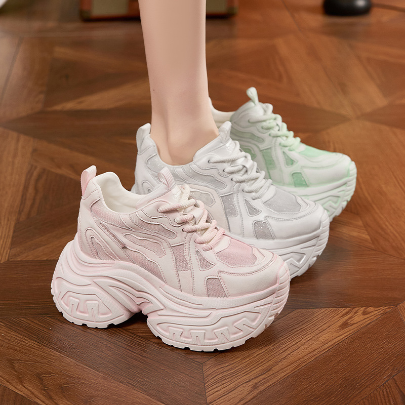 Women's Fashion Chunky Platfor - огляд і ціна Mesh Sneaker Women