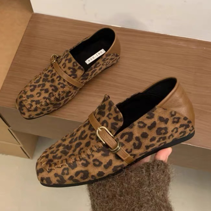 Elegant Suede Square Toe Flat  - огляд і ціна Women Shoes Brands