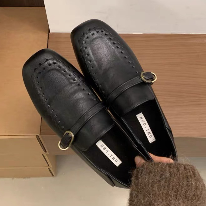 Elegant Suede Square Toe Flat  - огляд і ціна Women Shoes Brands