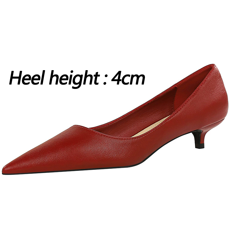 Fashion Pointed Toe Mid Heeled - огляд і ціна Women'S Shoes Big Feet