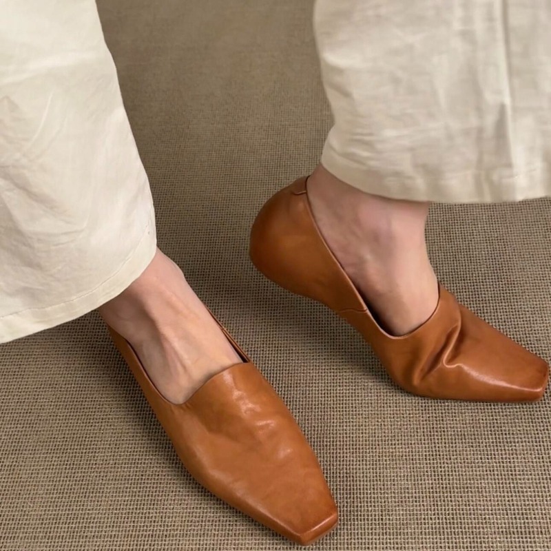 Retro Flat Loafers Women's Sli - огляд і ціна Slingback Pumps Women