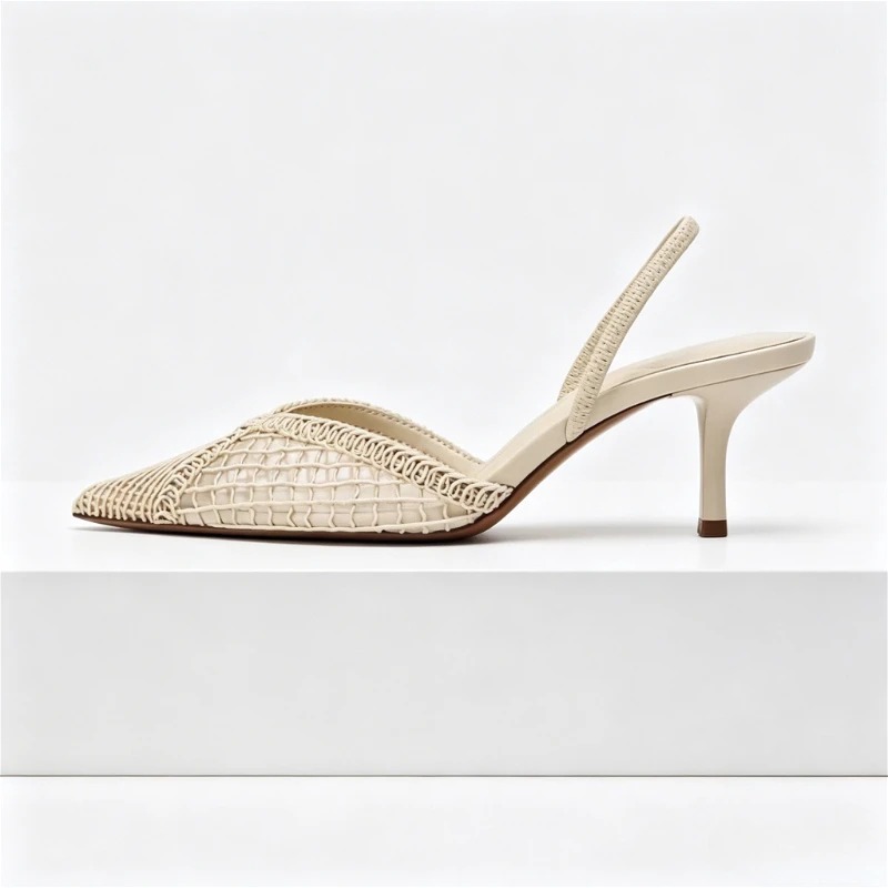 Mesh Woven Heeled Sandals Wome - огляд і ціна Women Shoes Brands